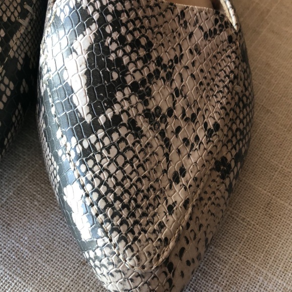 Like new Coconuts by Matisse flat sole never worn faux lizard 7.5W - Picture 3 of 9